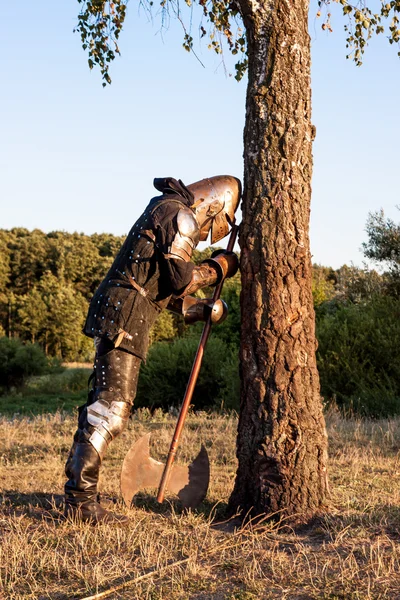 Middeleeuwse ridder — Stockfoto