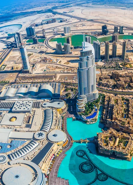 Endereço Hotel no centro de Dubai — Fotografia de Stock