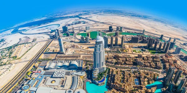 Dirección Hotel en el centro de Dubai — Foto de Stock