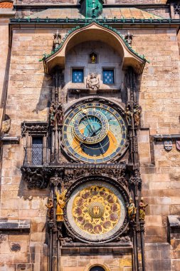 astronomik saat. Prag. Çek Cumhuriyeti