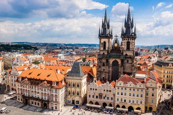 Praag, Oude stadsplein — Stockfoto