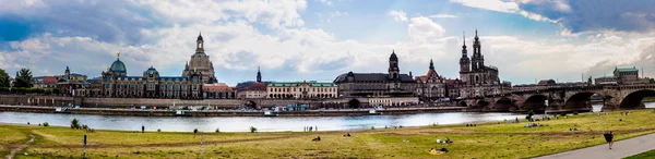 Huge panorama of Dresden, Germany. Cityscape. Skyline — Stock Photo, Image