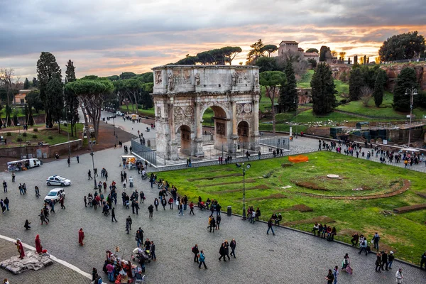 Arco di Costantino a Roma — Foto Stock