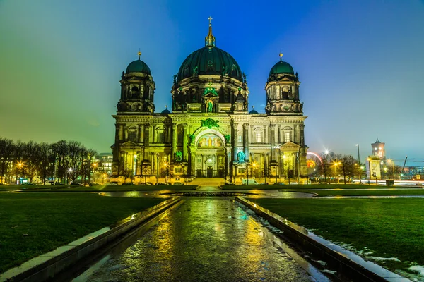 Berliner Dom, is the colloquial name for the Supreme Parish — Stock Photo, Image