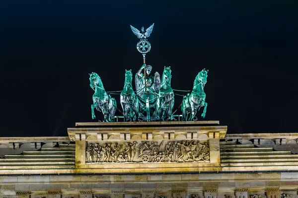 Brandenburgi kapu Berlinben - a Németország — Stock Fotó