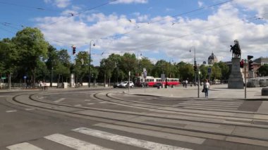 Viyana'da tramvay hattı