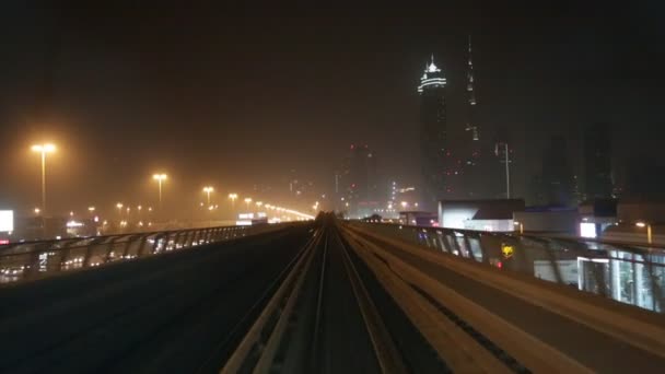 Metro de Dubai — Vídeo de Stock