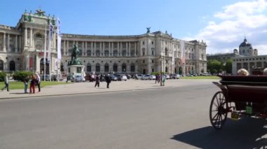michaelerplatz meydanında hofburg Sarayı