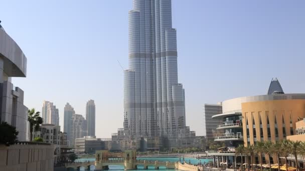 Burj Khalifa — Stock Video