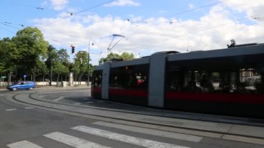 Viyana'da tramvay hattı