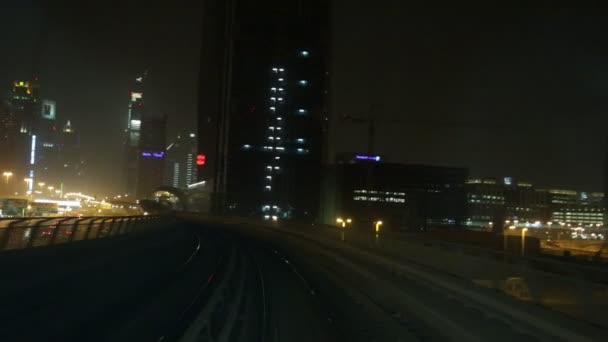 ドバイの地下鉄 — ストック動画