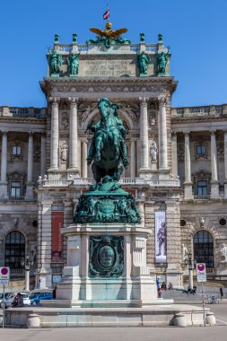 Viyana hofburg İmparatorluk Sarayı'nda gün, - Avusturya