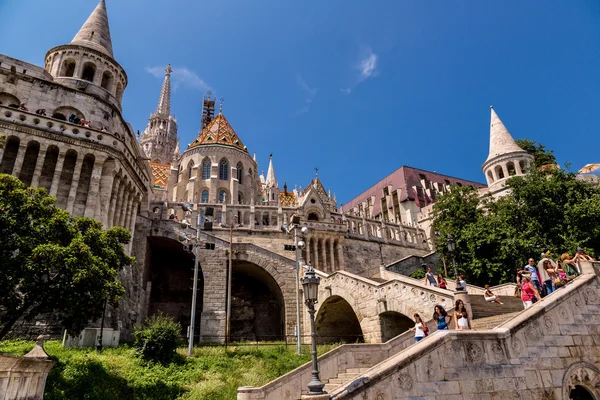 Eurtopa, Maďarsko, Budapešť, rybářská bašta — Stock fotografie