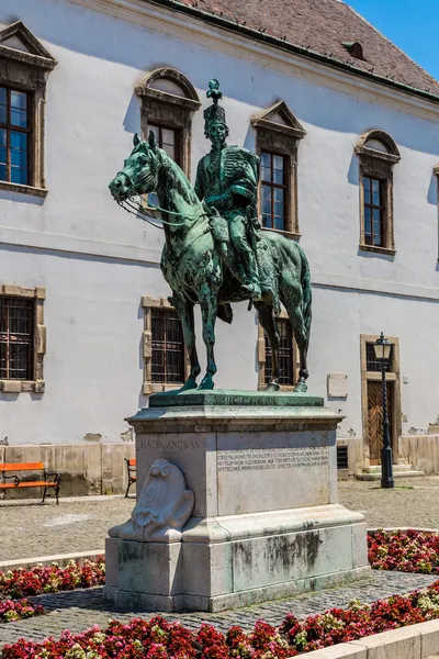 Monument of Andras Hadik — Stock Photo, Image