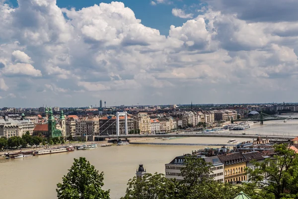 Liberty Bridge in Budapest. — Stock Photo, Image