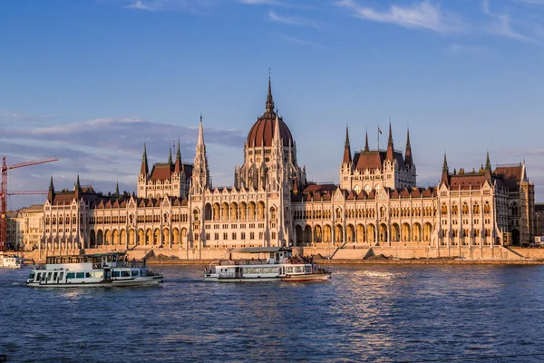 Budova parlamentu v Budapešti, Maďarsko — Stock fotografie