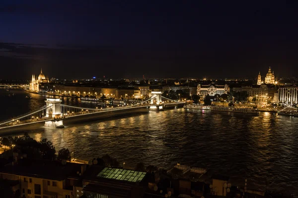 Panoramę Budapeszt, Węgry — Zdjęcie stockowe