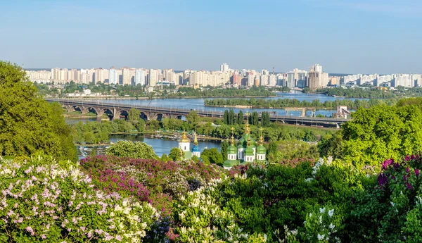 Panorama miasta Kijów, Ukraina — Zdjęcie stockowe