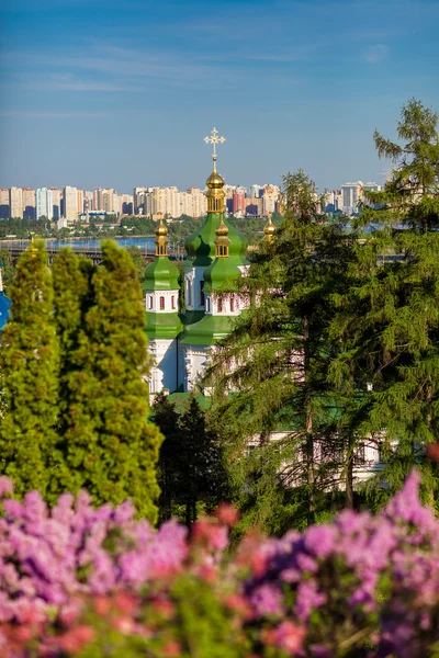 Panorama de la ciudad Kiev, Ucrania —  Fotos de Stock