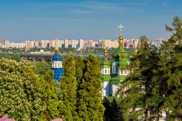 Панорама міста Києва, Україна. — стокове фото