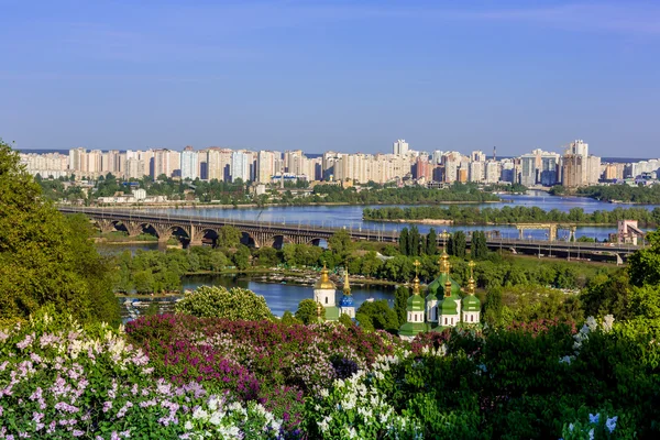 Panorama da cidade Kiev, Ucrânia — Fotografia de Stock