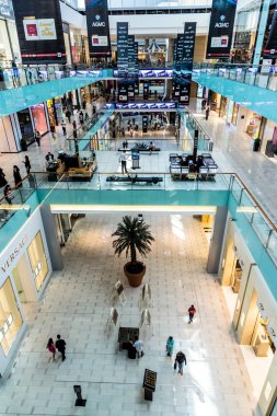 Dubai Alışveriş Merkezi - Dünya'nın en büyük alışveriş merkezi iç görünümü