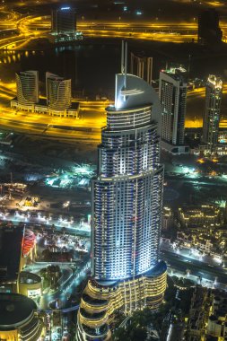 dubai kent merkezinde gece otel adresi