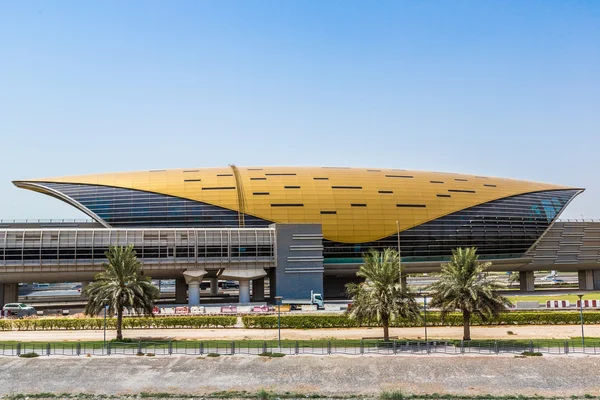 Estación de metro Dubai Marina, Emiratos Árabes Unidos — Foto de Stock