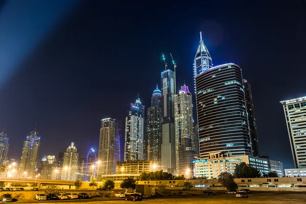 迪拜滨海城市景观，阿拉伯联合酋长国 — 图库照片