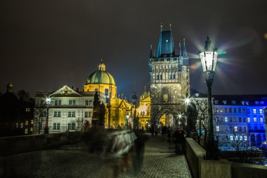 Prag'da Karlov veya charles Köprüsü