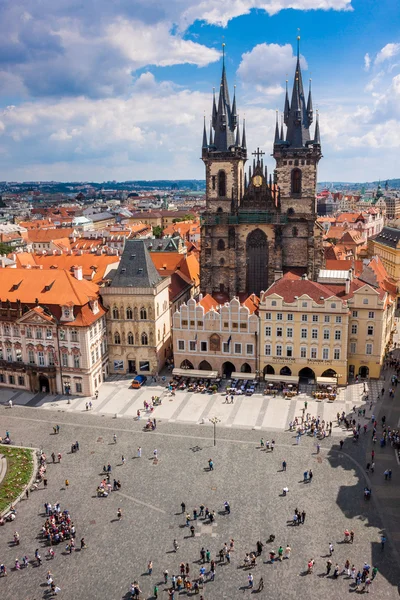 Praag, Oude stadsplein — Stockfoto