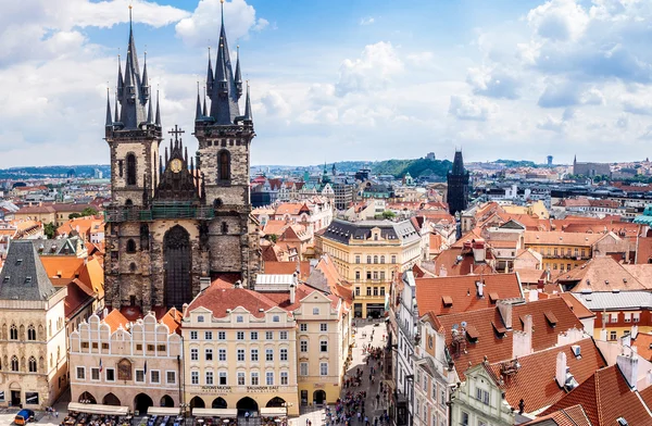 Praga, Praça da Cidade Velha — Fotografia de Stock