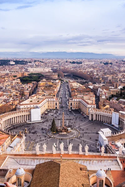 Piazza San Pietro in Vaticano — Foto Stock