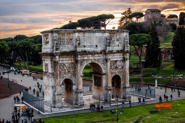 Arco di Costantino a Roma — Foto Stock