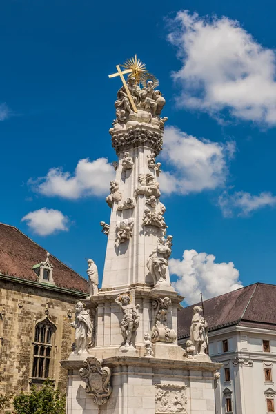Coluna Holy Trinity em Budapeste — Fotografia de Stock