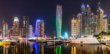 Dubai Yat Limanı cityscape, Birleşik Arap Emirlikleri