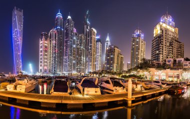 Dubai Yat Limanı cityscape, Birleşik Arap Emirlikleri