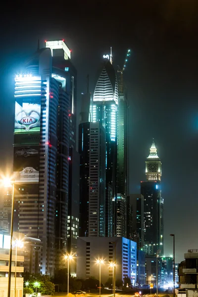 Dubaj dowtown迪拜示威活动 — 图库照片