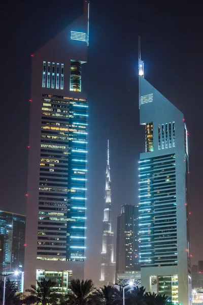 Dubaj dowtown迪拜示威活动 — 图库照片