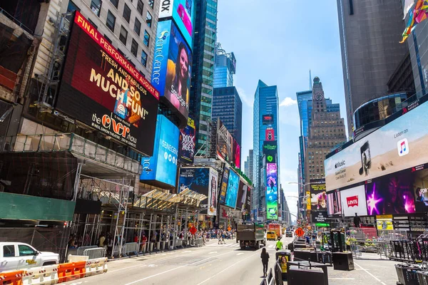 New York City Usa Marzo 2020 Times Square Simbolo New — Foto Stock