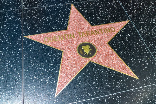 Los Angeles Hollywood Usa March 2020 Quentin Tarantino Star Hollywood — Stock Photo, Image