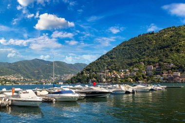 Lake Como İtalya güzel yaz gün