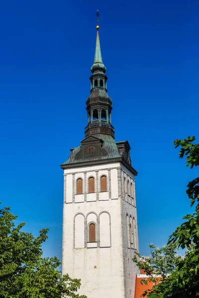 Tallinn Óvárosában Egy Szép Nyári Nap Észtország — Stock Fotó