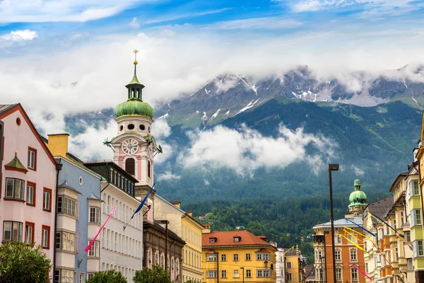 Street Historical Part Innsbruck Beautiful Summer Day Austria — Stock Photo, Image