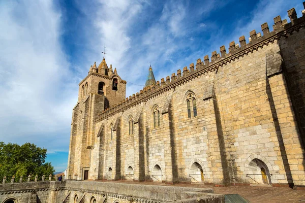 Kathedrale Von Evora Portugal Einem Schönen Sommertag — Stockfoto