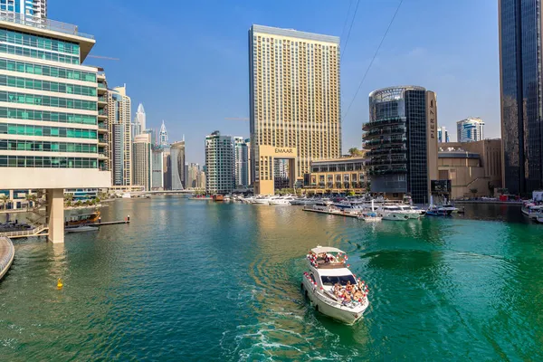 Dubai Vae April 2020 Dubai Marina Einem Sonnigen Tag Dubai — Stockfoto