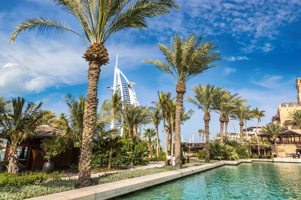 Dubai United Arab Emirates Januari 2020 Bekijk Burj Arab Hotel — Stockfoto