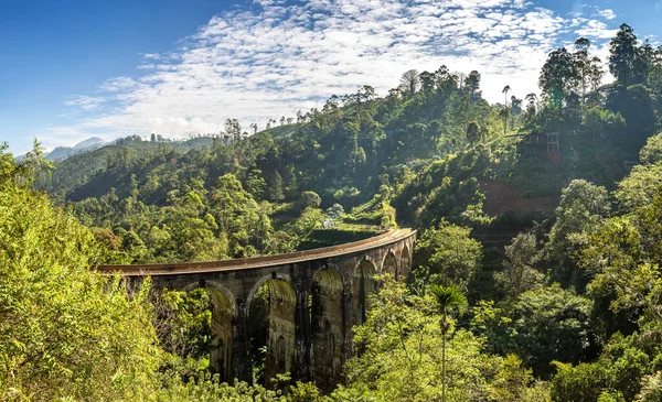 Panorama Nove Ponte Arco Nuwara Eliya Sri Lanka — Fotografia de Stock