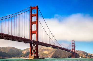 San Francisco 'daki Golden Gate Köprüsü, Kaliforniya, ABD