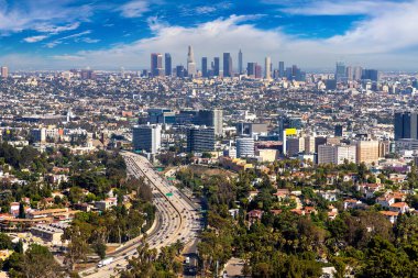 panoramik Los Angeles, Kaliforniya, ABD